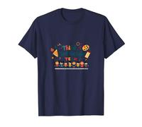 Tercer 3er Grado Equipo Escuela Espíritu Aula Unidad Camiseta, Hombre, Azul Marino, XXL