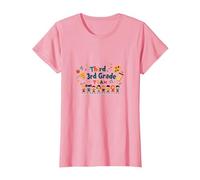 Tercer 3er Grado Equipo Escuela Espíritu Aula Unidad Camiseta, Mujer, Rosado, L