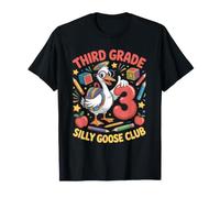 Tercer Grado Silly Goose Club 3er Grado Regreso a la Escuela Camiseta