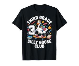 Tercer Grado Silly Goose Club 3er Grado Regreso a la Escuela Camiseta
