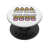 Tercer grado tiene el profesor de gramática de escritura ELA PopSockets PopGrip Adhesivo