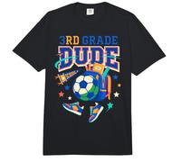 Tercer Grado Tío Volver A La Escuela Jugador De Fútbol Niño Comfort Colors Adult Heavyweight T-Shirt