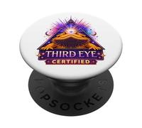 Tercer Ojo Certificado Dragón Barbudo Ojo Parietal Mystic PopSockets PopGrip Adhesivo