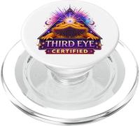 Tercer Ojo Certificado Dragón Barbudo Ojo Parietal Mystic PopSockets PopGrip para MagSafe