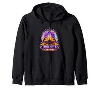 Tercer Ojo Certificado Dragón Barbudo Ojo Parietal Mystic Sudadera con Capucha