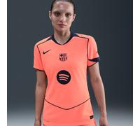 Tercera equipación Match FC Barcelona 2025/26 Camiseta de fútbol Authentic Nike Dri-FIT ADV Total 90 - Mujer - Naranja XL (EU 48-50)