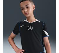 Nike - Camiseta oficial Chelsea Fc Tercera Equipación 2025-2026 Niño, Unisex, Black-Field Silver-Game Royal-Field Silver, XL