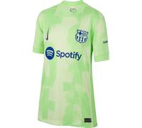 Tercera Equipación Stadium FC Barcelona 2024/25 Camiseta De Fútbol Replica Nike Dri-Fit - Niño/A, Barely Volt/Barely Volt/Old Royal, FQ2251-702, XS