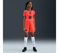 Tercera equipación Stadium FC Barcelona 2025/26 Pantalón corto de fútbol Replica Nike Dri-FIT Total 90 - Niño/a - Naranja L