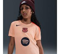 Tercera equipación Strike FC Barcelona Camiseta de fútbol de tejido Knit Nike Dri-FIT Total 90 - Niño/a - Naranja S