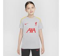 Tercera equipación Strike Liverpool FC Camiseta de fútbol de tejido Knit y manga corta Nike Dri-FIT - Niño/a - Gris M