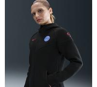 Tercera equipación Tech Windrunner París Saint-Germain Sudadera con capucha de fútbol de fútbol de tejido Fleece con cremallera completa Nike Total 90 - Mujer - Negro XL (EU 48-50)
