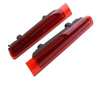 Tercera Luz de Freno 2 uds Tercera luz de Freno Trasera de Alto Nivel L/R lámpara de Freno Central lámpara de Freno Puerta de Granero Uso Apto for VW Transporter T5 T6 Caravelle Multivan(Red Lens)