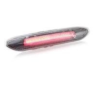 Tercera luz de Freno roja para Coche, luz de Freno Central de Montaje Alto, luz de Freno automática, Lente roja Transparente para Land Rover Freelander 2 2008-2015 (1 LED con Lente Transparente)