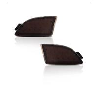 Tercera Luz Freno LED Reflector Parachoques Trasero LED 2 Piezas Luz Trasera Parada Freno Para Mazda 3 Para Axela Para BM BL 5D Hatchback BCW8515M0B Luz Freno Montaje Alto(Smoked Lens)