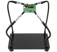 Tercera mano de soldadura, accesorios de modelismo, herramienta de soporte de placa de circuito impreso tonhui para cuatro brazos, manos de ayuda, joyas, taller, hobby, estación de ayuda