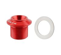TerchPilet Perno de manivela M18 para bielas SRAM Dub, perno de repuesto de aleación de aluminio CNC, compatible con NX GX X01 XX1 Eagle, anodizado