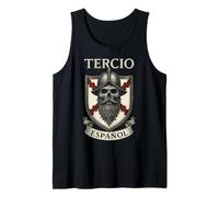 Tercio Español Cruz Borgoña Flandes Soldado España Camiseta sin Mangas