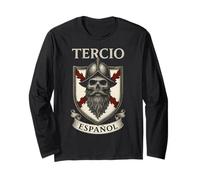 Tercio Español Cruz Borgoña Flandes Soldado España Manga Larga