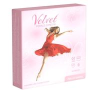 Terciopelo: 3 condones de látex femenino