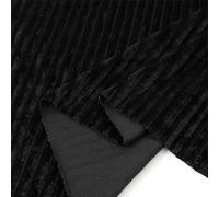 Terciopelo liso, Tela de terciopelo con rayas 0,5 1 2 pulgadas, varios tamaños multicolores for Navidad, boda, bricolaje(1,45X160cm)