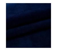 Terciopelo liso, Tela elástica de terciopelo por metro Multicolor 100cm x 148cm(30 Sapphire Blue)