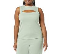 TEREA Camiseta para Mujer, Ava Cut Out sin Mangas, Salvia Desierto, S