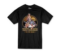 Terence Hill Bud Spencer Trinity and Bambino Wild West Legends (negro), Negro , XL