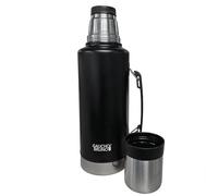 Tereré Tereré Tereré extragrande - Termo de acero inoxidable de 2 L con mango resistente y tapón giratorio perfecto para Tereré y Yerba Mate | Gaucho Bruno
