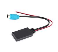 Terisass Adaptador Bluetooth para Coche Cable de o Auxiliar para KCE 8209 237B Cable de o inalámbrico Apto para Alpine CDE 8209, W203Ri IDA X303 X305 X301