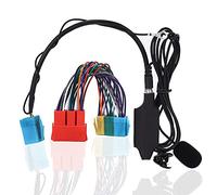 Terisass Adaptador de o Bluetooth para Coche, Adaptador de Cable Auxiliar con Altavoz, estéreo para Coche, Compatible con A2 A3 8L 8P A4 B5 B6 B7 A6