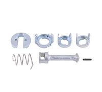 Terisass Kit de Reparación de Cerradura de Puerta Delantera Izquierda derecha de metal Herramientas de Reparación de Cilindro de Cerradura para E46 3 Series 19