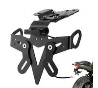 Terisass Porta Matriculas MT 07 2020 Kit Eliminador De Guardabarros con Soporte para Placa De Matrícula Motocicleta con Ajuste LED para MT-07 FZ-07 2013-2020