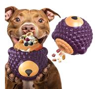 TERLOPBON Juguete irrompible para perros masticadores poderosos, comedero interactivo para perros grandes con tazas de comida y alimentador lento de alimentos para golosinas, alivio de la ansiedad con