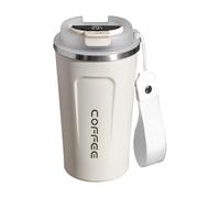 Termal Smart Cup - Botella de agua digital de 510 ml taza de café | Indicador de temperatura, termómetro de café, termo de acero inoxidable para pared, termo de vacío para pared, taza de viaje para