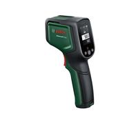 Bosch termómetro de Infrarrojos AdvancedTemp (de -30 °C a +500 °C, Detector de Moho + Puentes térmicos Integrados, indicador LED y Carcasa Fabricada con Material Reciclado, en Caja para e-Commerce)