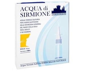 TERME DI SIRMIONE Agua de sirena Min Nat, 15 ml, 6 F