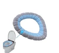 Térmica Para Asiento De Inodoro - Accesorios de Baño Más Gruesos con Asa de Elevación - Cojín Calentador para el Asiento del Inodoro,Para Uso en Interiores en el Hogar y Baño Doméstico