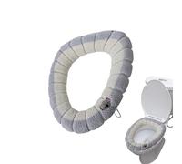 Térmica Para Asiento De Inodoro,Accesorios de Baño Más Gruesos con Asa de Elevación - De Cojín Suave Y Más Cálida Para Asiento De Inodoro - Para Uso en Interiores en el Hogar y el Baño Doméstico