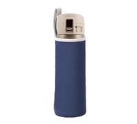 térmica para Botella de Agua de Goma de Espuma Suave, Soporte elástico, Correa para el Hombro, Protectora fácil de Limpiar, enfriadora de Bebidas para Caminar, Correr y Ciclismo