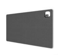 Térmica para Gaming 80x33cm con 5 Niveles de Calor y Apagado - Esterilla Calefactora Grande para Escritorio Oficina Invierno Gris(Grey 80 * 33cm)
