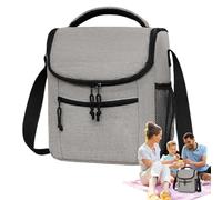 térmica térmica de 9,45 pulgadas y 10 l, recipiente suave para picnic, excursiones y trekking, diseño ligero en Oxford 900D, para comidas frescas en la carretera, camping y junctions