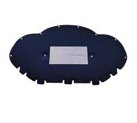 Térmico Acústico Para Skoda Para Octavia Para Mk4 NX 2020-2024 Capó Delantero Del Coche Estera De Aislamiento Acústico Térmico Del Motor Funda Insonorizada Algodón(Estilo a)