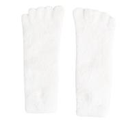 Térmicos De Cinco Dedos - Forrado En Cálido Visón Sintético De Invierno | De Trottador De Cerdo Con Punta Divisa Y Engrosada | Envasados Individualmente Para Hombres Y Mujeres: Cómodos Y Co