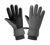 Térmicos de Esquí de Nieve Cálidos a Prueba de Viento con Dedos con Pantalla Táctil para Esquiar Peleas de Bolas de Nieve Ciclismo Senderismo, Fibra de Poliéster y Algodón, Tamaño: 9.72 X