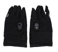 Térmicos Eléctricos Calentamiento Rápido 5 Niveles De Calor para Invierno Al Aire Libre Hombres Mujeres Ciclismo Recargable por USB Senderismo 1 Par para Clima Frío (Black)