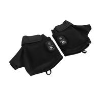 Térmicos Eléctricos Recargables Sin Dedos para Actividades Al Aire De Invierno Hombres Mujeres, Calor De Pantalla Táctil 2 Piezas, Fibra De PU Flexible