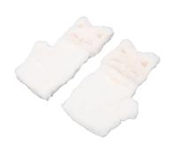 Térmicos para Mujer, 3 Niveles 45-55 3s Calentamiento Rápido 3000mAh Guante Eléctrico Inteligente De Medio Dedo con Pantalla, Ideal para Estudiantes Que Escriben