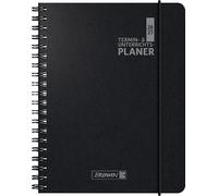 Termin- & Unterrichtsplaner 2026/2027 | A5, Kunststoff, schwarz