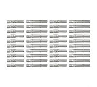 Terminal de cable solar, 20 pares macho hembra solar conector fotovoltaico terminal interno para panel solar Cable Conector Pin